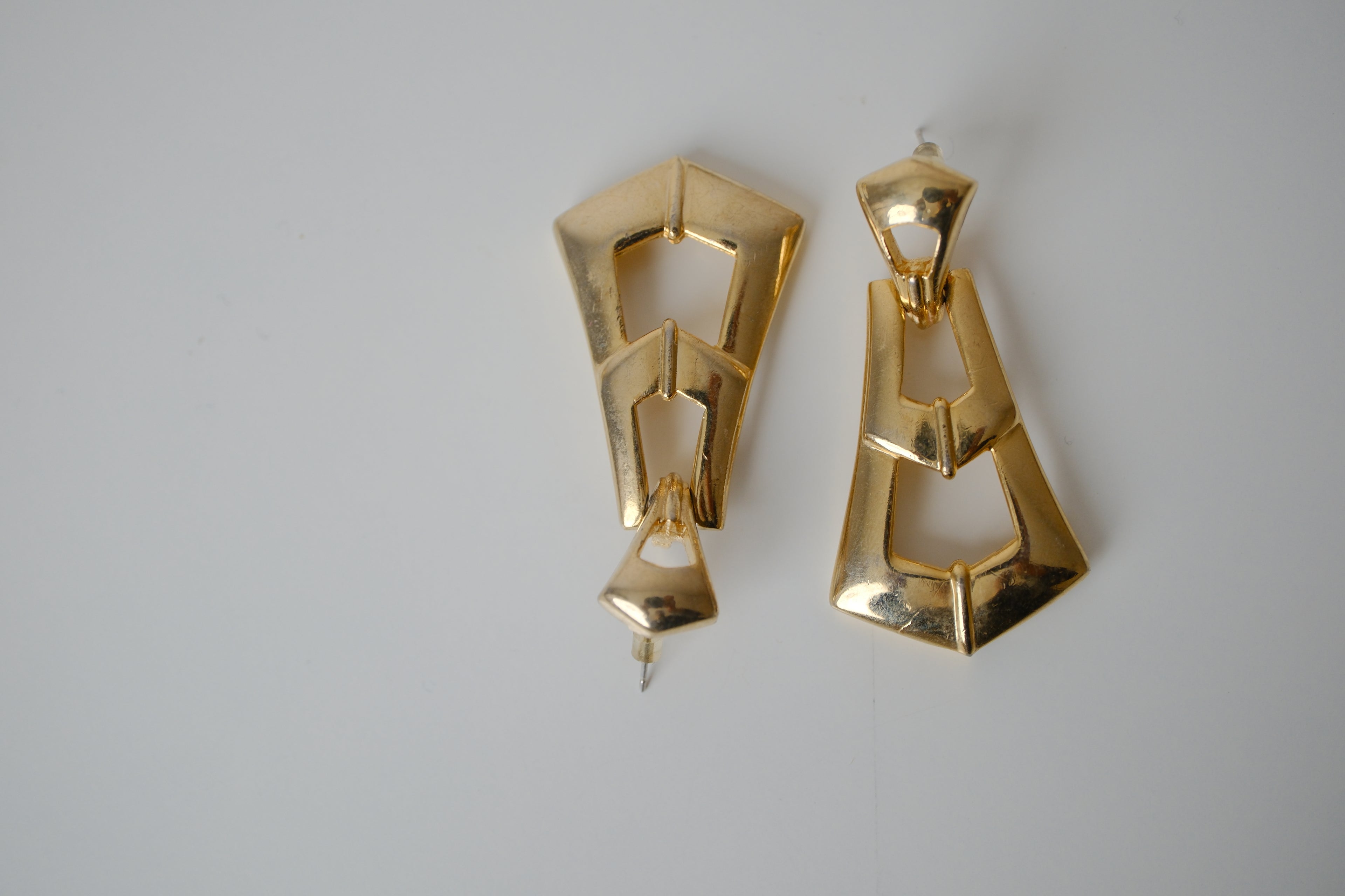 Geometric drop dangle earrings