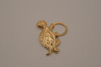 Vintage gold-toned turtle brooch