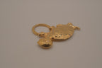 Vintage gold-toned turtle brooch