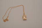 Celestial book locket necklace