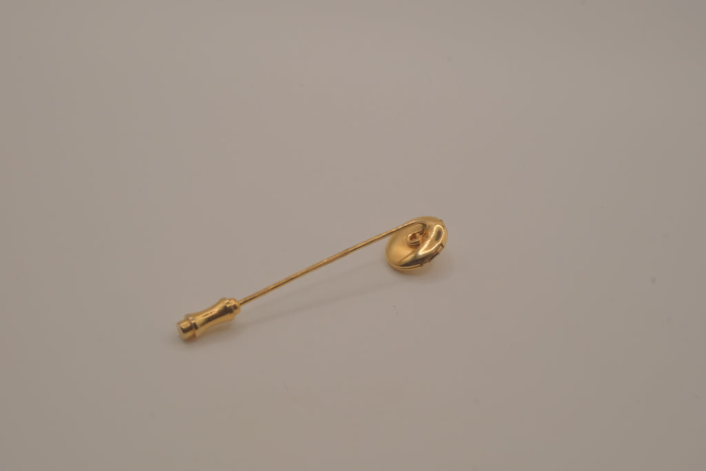 Vintage Floral locket Hat pin/lapel pin