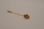 Vintage Floral locket Hat pin/lapel pin