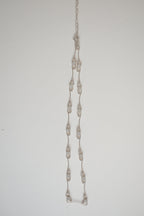 Dainty silver choker