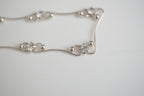 Dainty silver choker