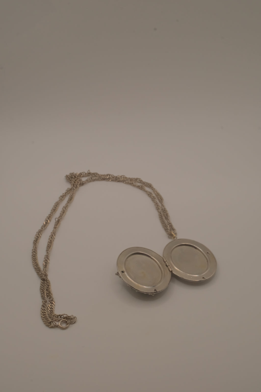 Antique Victorian-style locket necklace