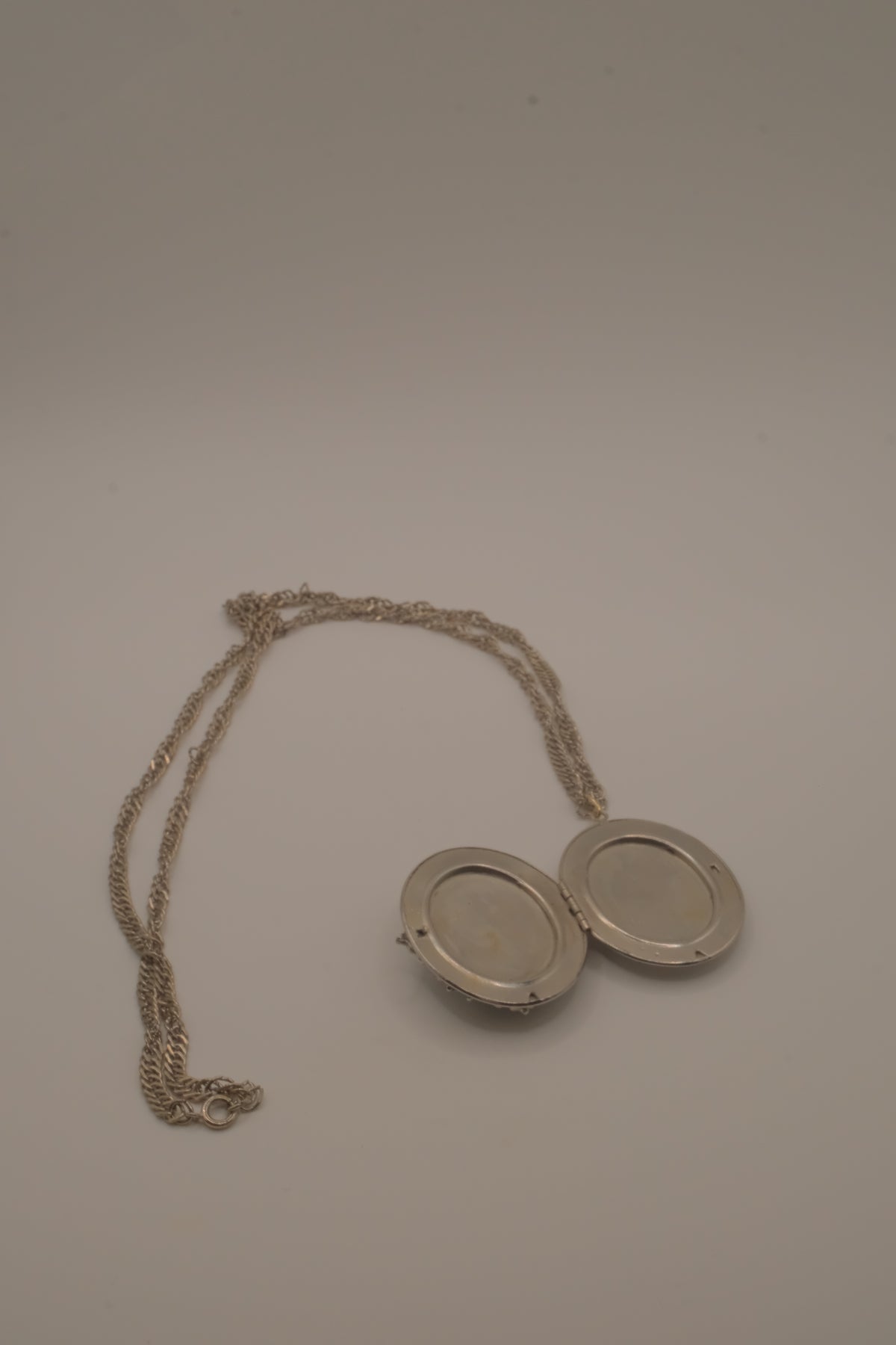 Antique Victorian-style locket necklace