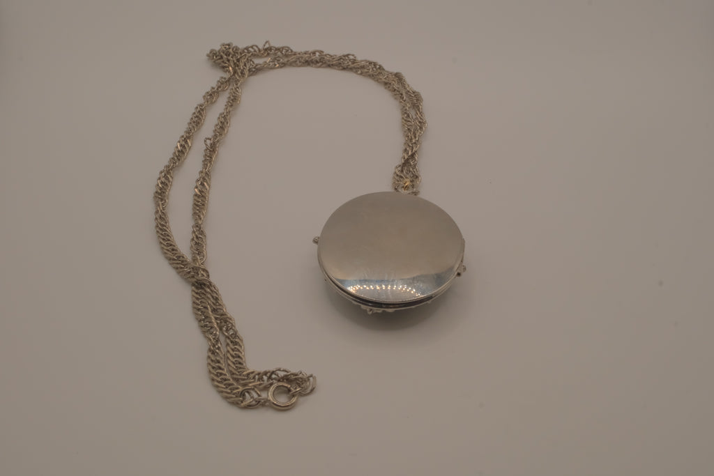 Antique Victorian-style locket necklace
