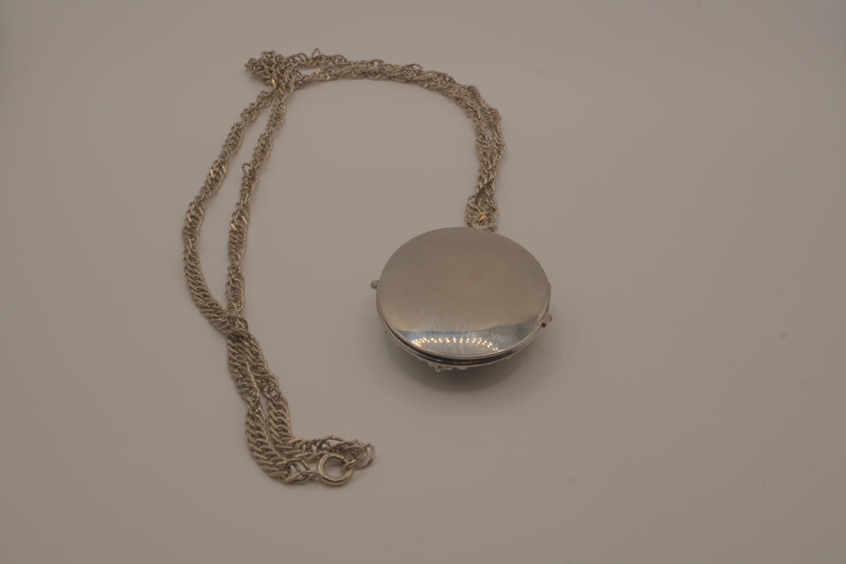 Antique Victorian-style locket necklace