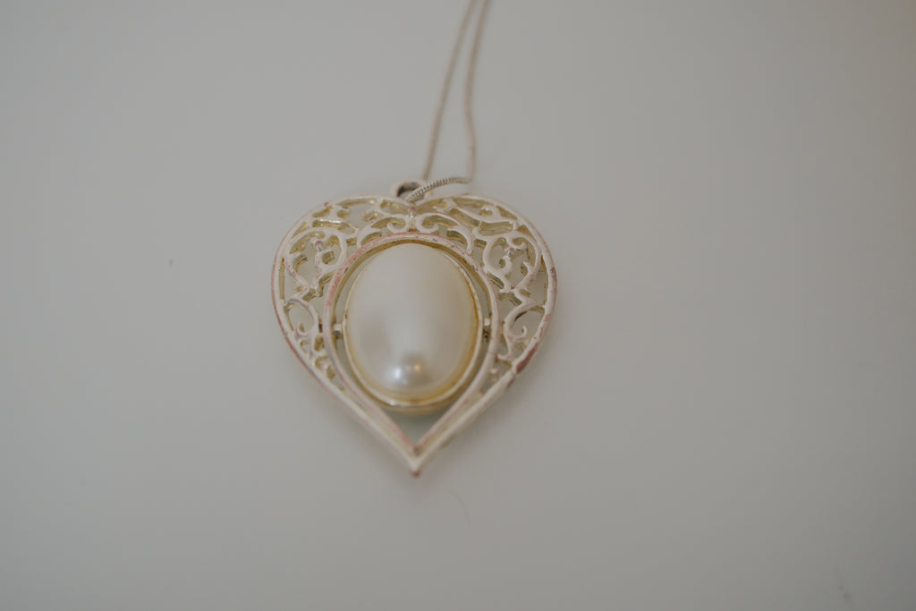 Vintage Blue Cameo pendant necklace