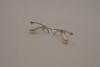 Modernist faux pearl drop earrings