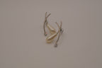 Modernist faux pearl drop earrings