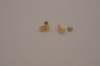 Vintage "peas in a pod" stud earrings