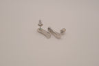 Vintage cureved bar stud earrings&nbsp;