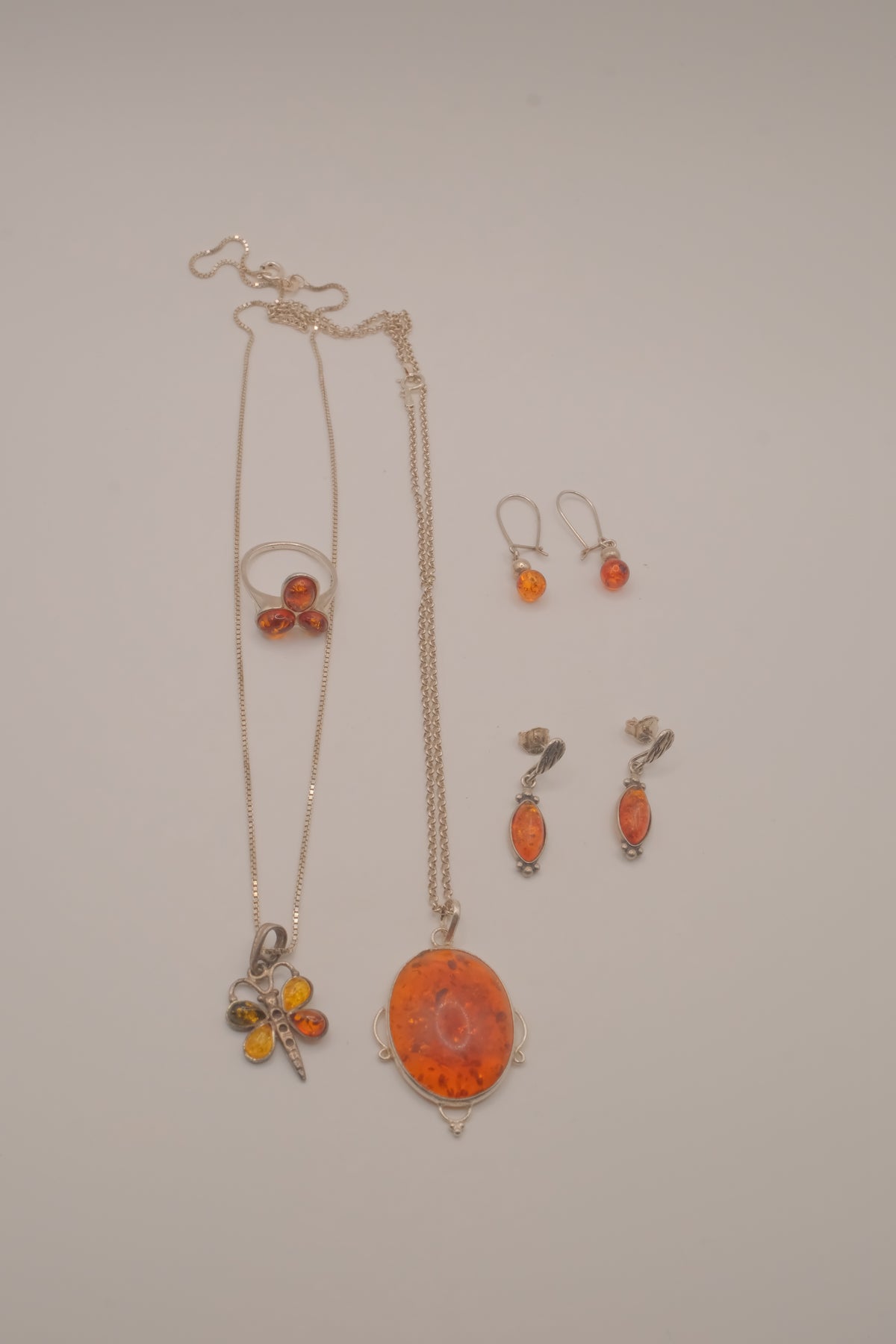 Whimsical Amber Jewelry bundle
