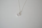 NVC Sterling silver cubic zirconia necklace
