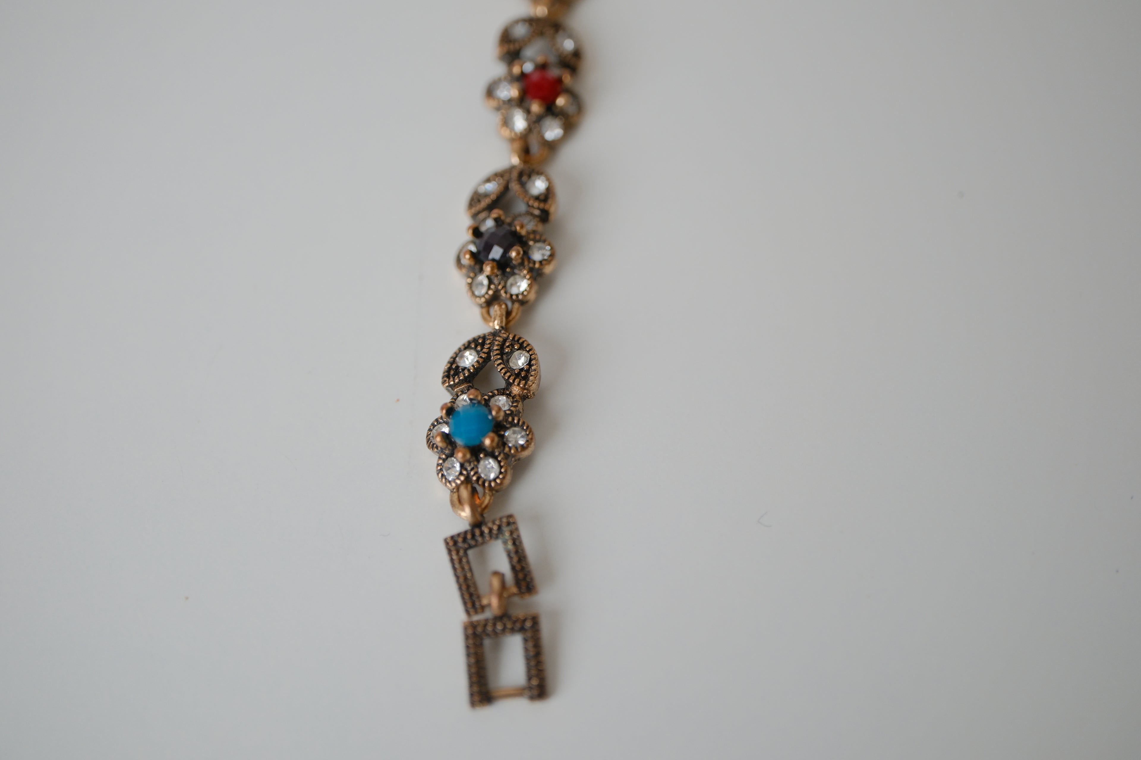 Vintage Bronze Turkish-style link bracelet