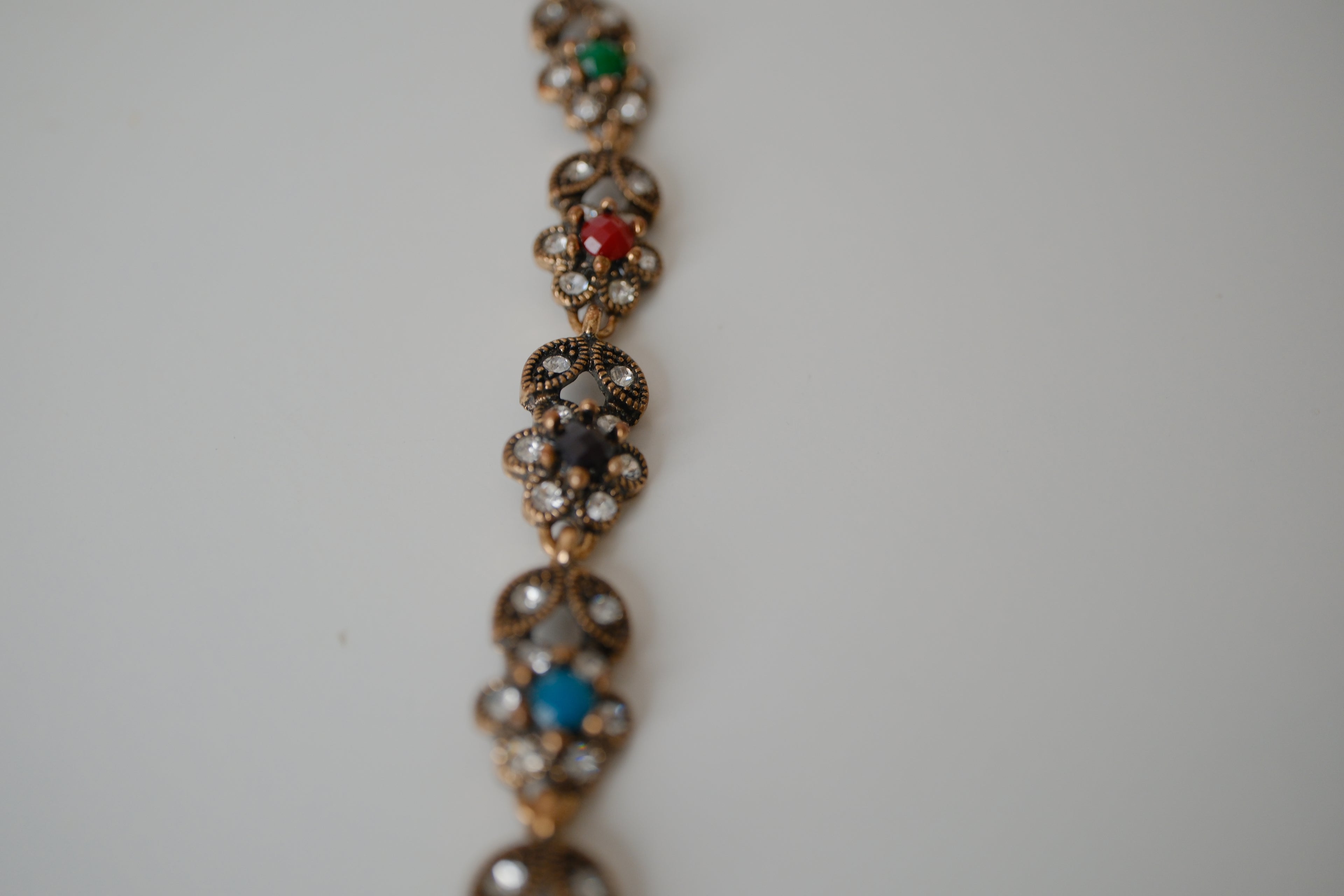 Vintage Bronze Turkish-style link bracelet