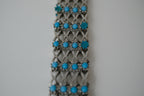 Vintage Snake eye turquoise bracelet