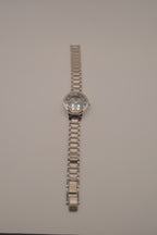 Vintage Avon women's silver-tone dress watch