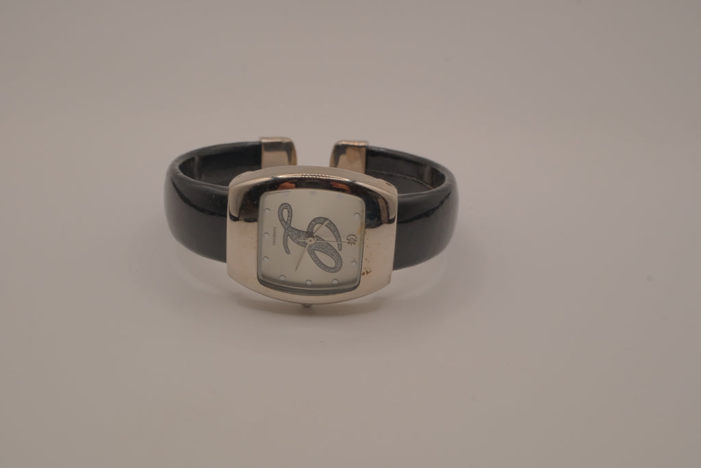 Avon Diamond Accent "L" Initial Cuff Watch&nbsp;