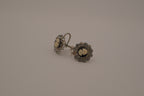 Vintage Silver Cameo screw-back earrings