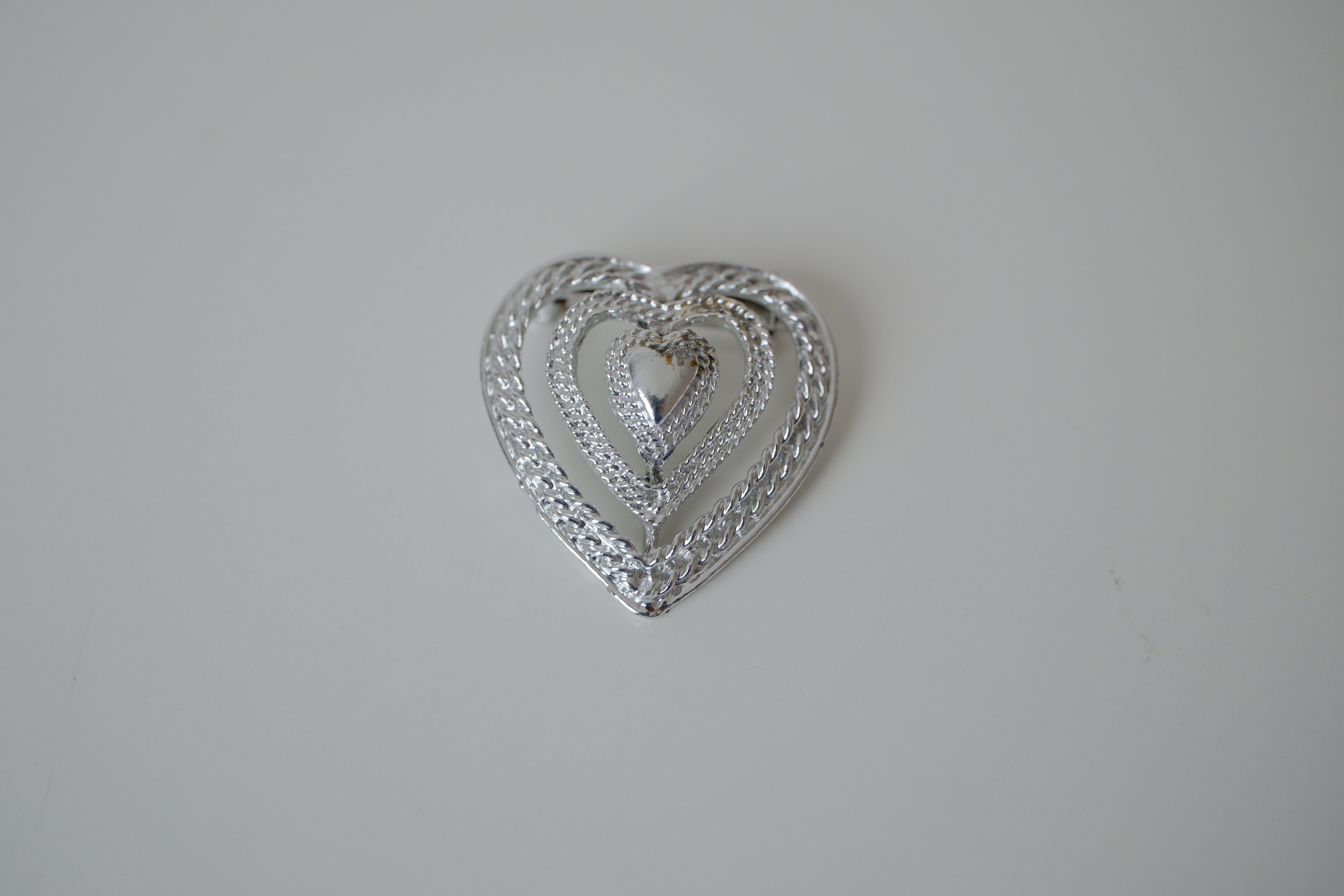 Vintage Gerry's heart pin