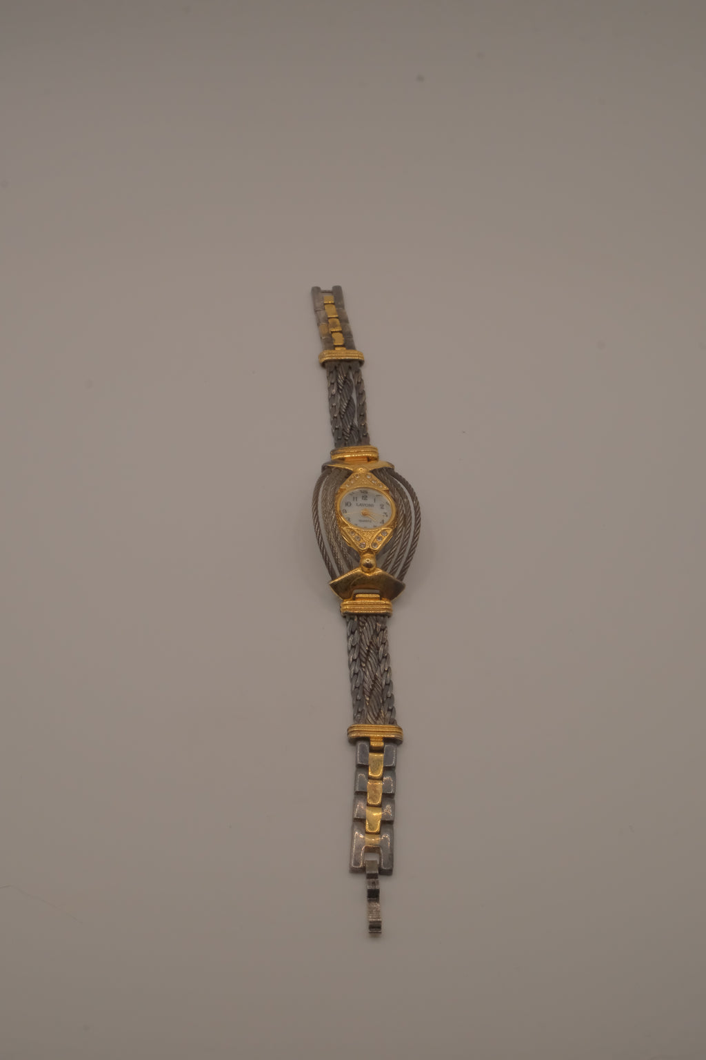 Vintage Lavoni two tone statement watch