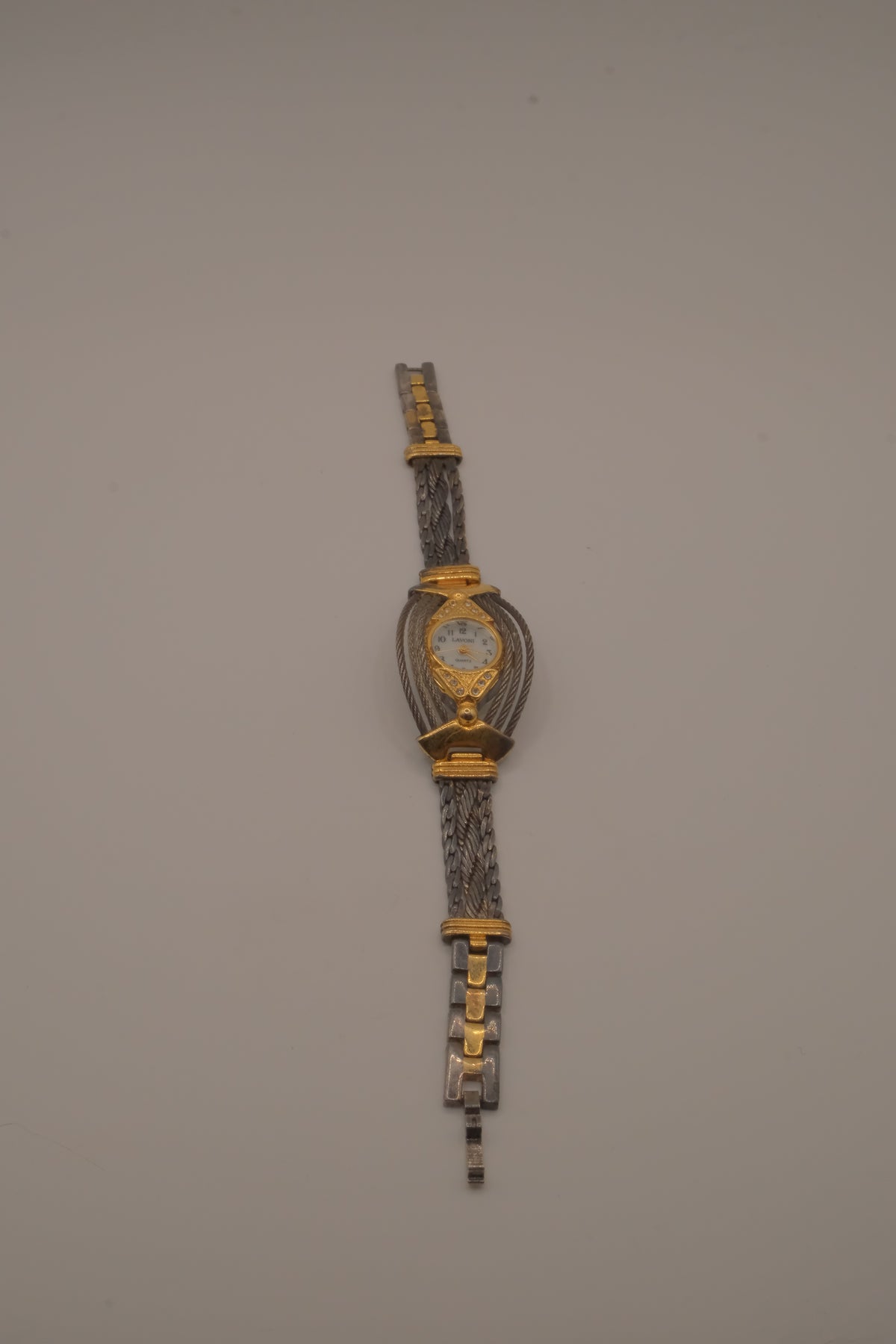 Vintage Lavoni two tone statement watch