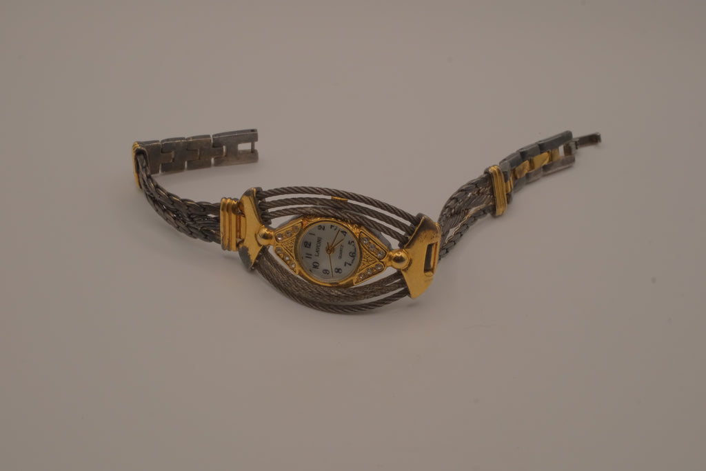 Vintage Lavoni two tone statement watch