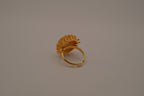 Dome shaped celestial starburst ring