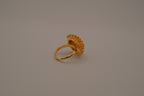 Dome shaped celestial starburst ring