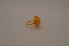 Dome shaped celestial starburst ring