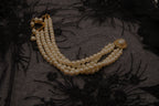 Vintage double-strand pearl necklace