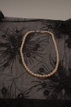 Classic single-strand freshwater pearl necklace&nbsp;