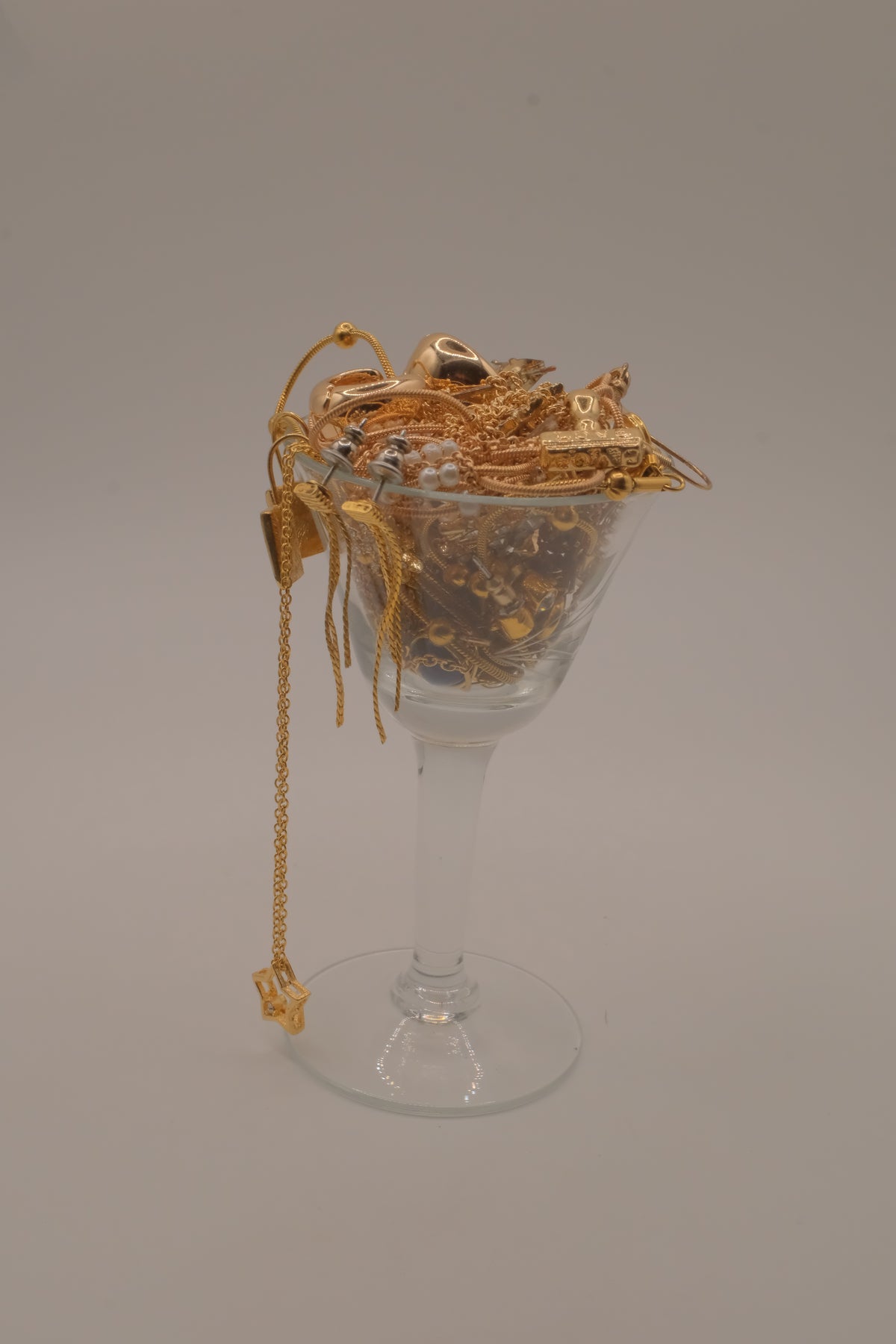 Gold Sparkle Chic Mini Mystery Jewellery Jar
