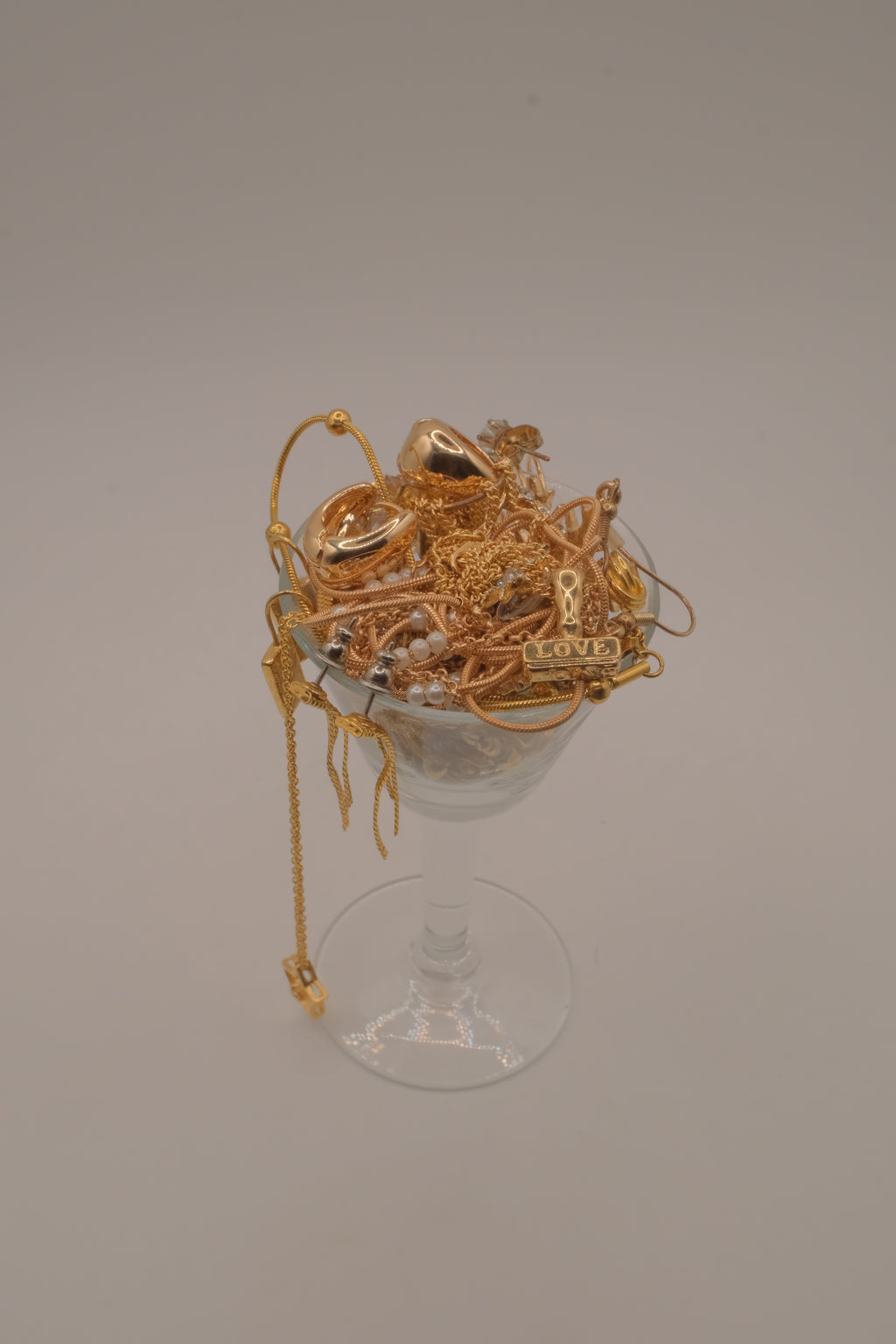 Gold Sparkle Chic Mini Mystery Jewellery Jar