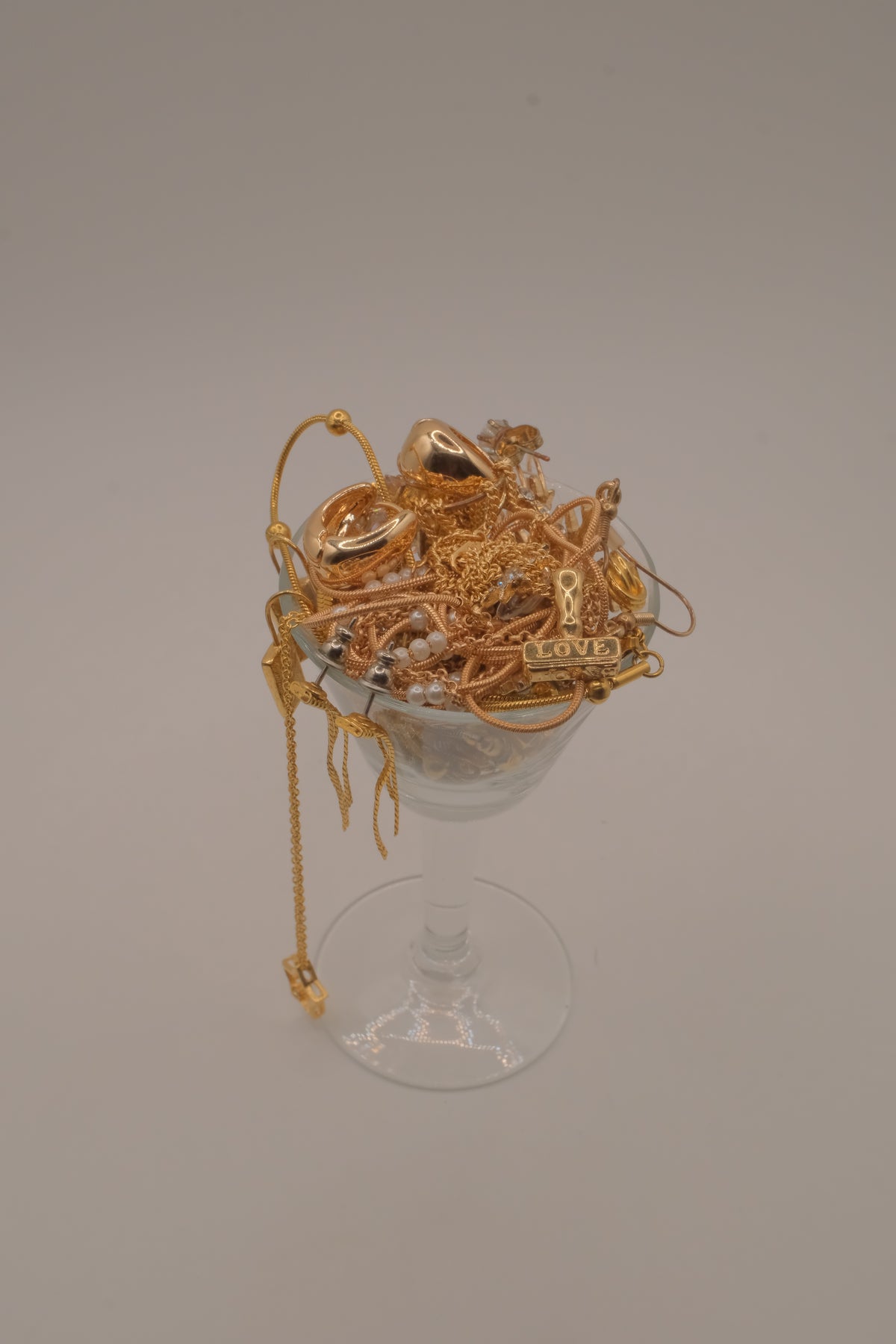 Gold Sparkle Chic Mini Mystery Jewellery Jar