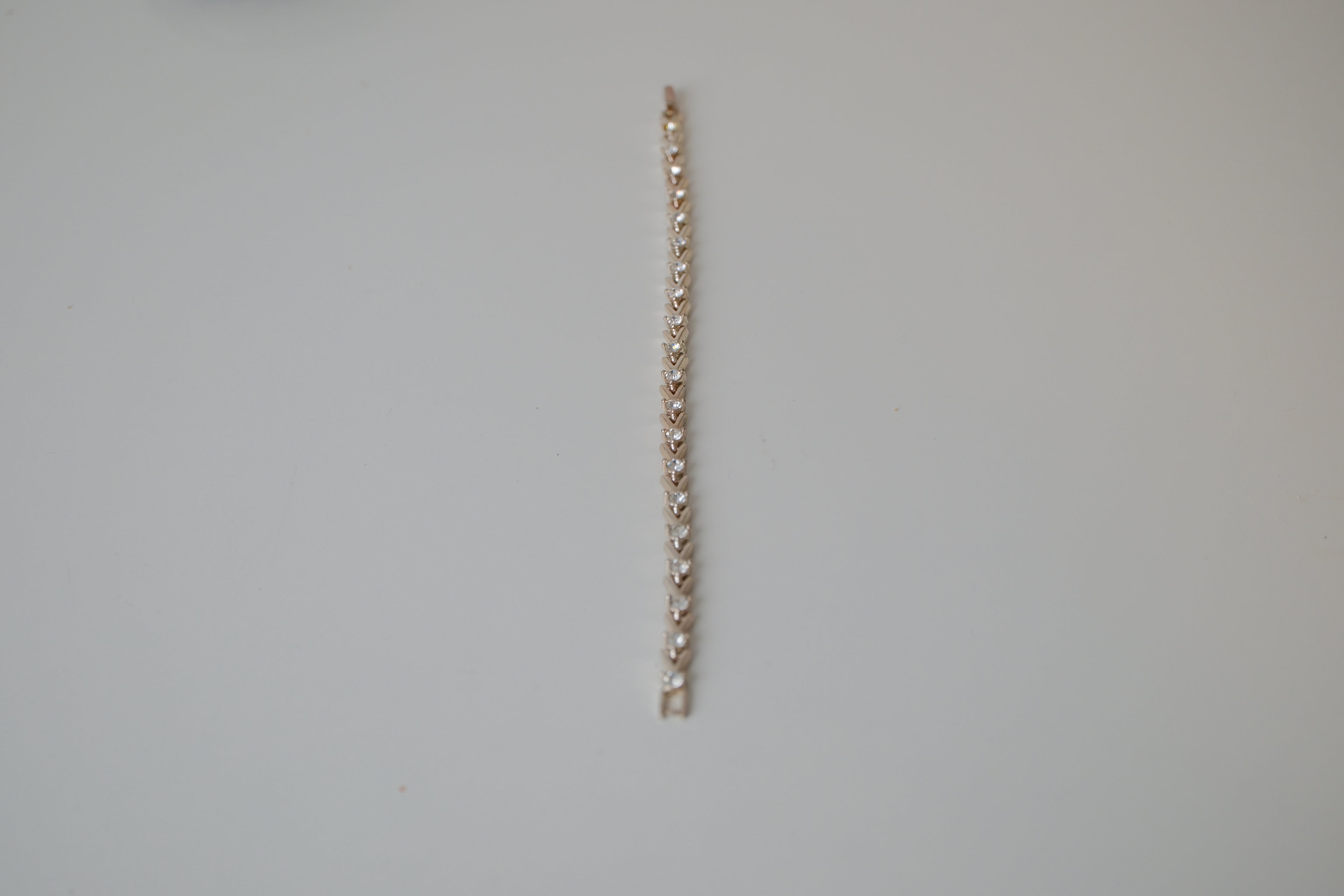 Vintage Avon silver tennis bracelet