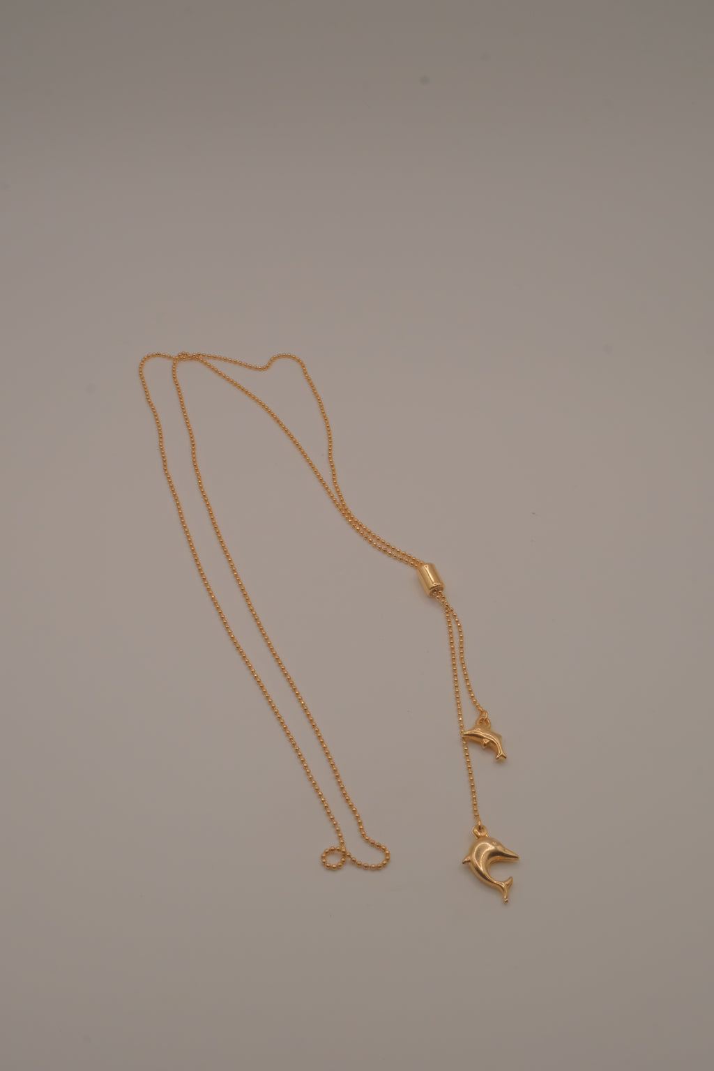 Dolphin Bolo tie necklace
