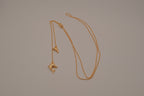 Vintage Avon crystal Y-drop lariat necklace