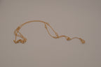 Vintage Avon crystal Y-drop lariat necklace