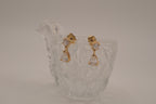 Vintage Avon gold-tone drop earrings