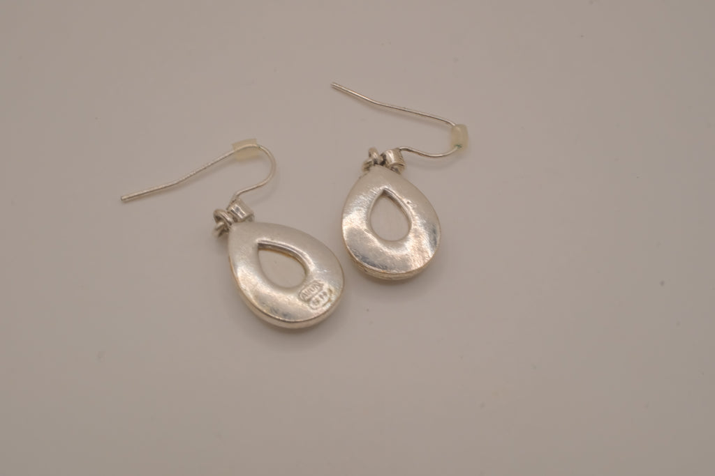 Vintage Avon faux citrine drop earring
