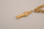 Vintage 22K Gold Plated Cleveland Museum of Art (CMA) Egyptian Charm Bracelet