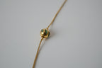 Minimalist beaded station necklace
