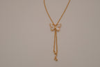 Vintage 1979 Avon Butterfly Lariat Necklace