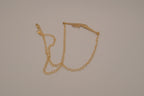 Horizontal flying bird necklace
