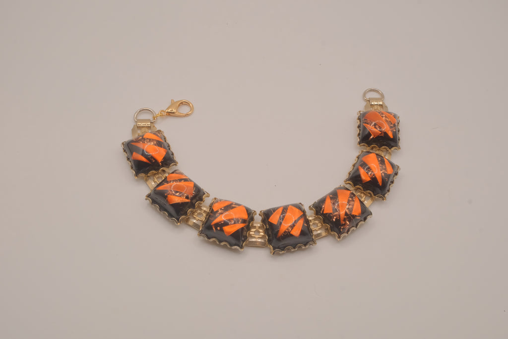 Reworked Coro panel link bracelet
