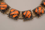 Reworked Coro panel link bracelet