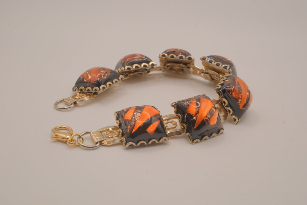Reworked Coro panel link bracelet